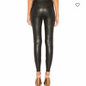 Free People Ling and Lean Vega Leather Pants